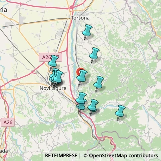 Mappa Ss 35 bus dei giovi, 15063 Cassano Spinola AL, Italia (6.34125)