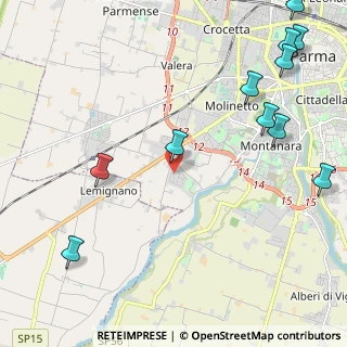Mappa Via Tommaso Augusto Contini, 43125 Parma PR, Italia (3.02545)