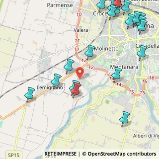 Mappa Via Tommaso Augusto Contini, 43125 Parma PR, Italia (3.0675)
