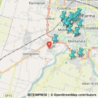 Mappa Via Tommaso Augusto Contini, 43125 Parma PR, Italia (2.5925)