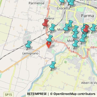 Mappa Via Tommaso Augusto Contini, 43125 Parma PR, Italia (2.7545)