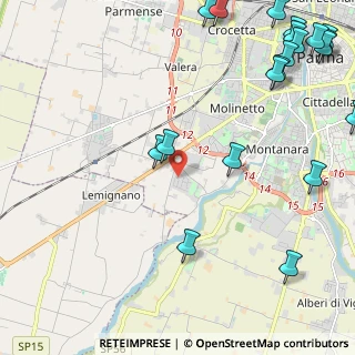 Mappa Via Tommaso Augusto Contini, 43125 Parma PR, Italia (3.36)