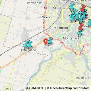 Mappa Via Tommaso Augusto Contini, 43125 Parma PR, Italia (3.55)