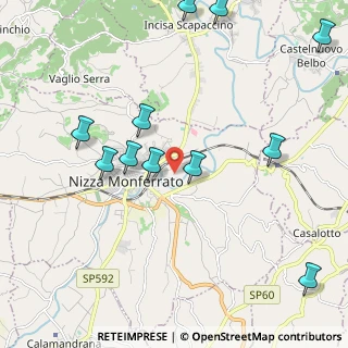 Mappa Strada Bossola, 14049 Nizza Monferrato AT, Italia (2.46273)