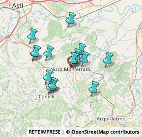 Mappa Via Gioberti, 14049 Nizza Monferrato AT, Italia (5.805)