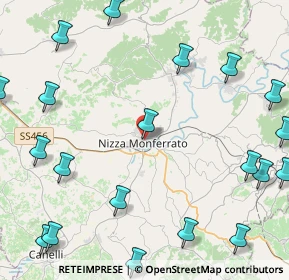Mappa Via Cordara, 14049 Nizza Monferrato AT, Italia (6.2905)
