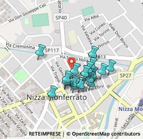 Mappa Via Cordara, 14049 Nizza Monferrato AT, Italia (0.16)