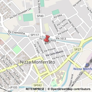 Mappa Via Cordara,  52, 14049 Nizza Monferrato, Asti (Piemonte)