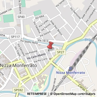 Mappa Via Carlo Alberto, 110, 14049 Nizza Monferrato, Asti (Piemonte)