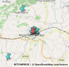 Mappa Piazza XX Settembre, 14049 Nizza Monferrato AT, Italia (1.2525)