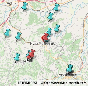 Mappa Via San Martino, 14049 Nizza Monferrato AT, Italia (9.4005)