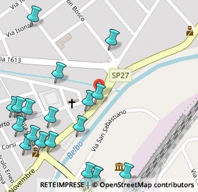 Mappa Via San Martino, 14049 Nizza Monferrato AT, Italia (0.184)