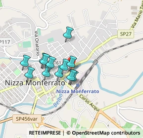 Mappa Via San Martino, 14049 Nizza Monferrato AT, Italia (0.345)