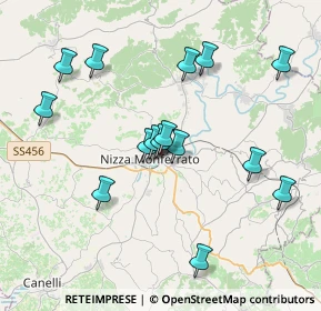 Mappa Via San Martino, 14049 Nizza Monferrato AT, Italia (3.71667)