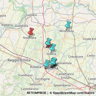 Mappa Via Petronio, 41012 Carpi MO, Italia (11.74)