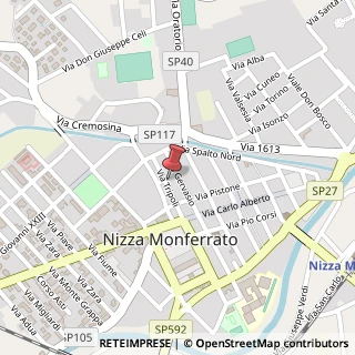 Mappa Via Tripoli,  37, 14049 Nizza Monferrato, Asti (Piemonte)