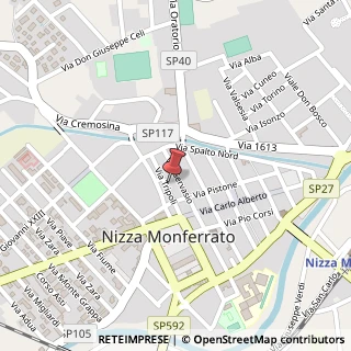 Mappa Via Tripoli, 50, 14049 Nizza Monferrato, Asti (Piemonte)