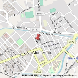 Mappa Via Tripoli, 25, 14049 Nizza Monferrato, Asti (Piemonte)