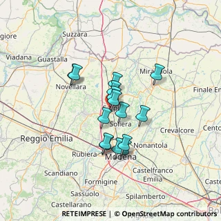 Mappa Via Aldo Moro Interna, 41012 Carpi MO, Italia (10.01333)