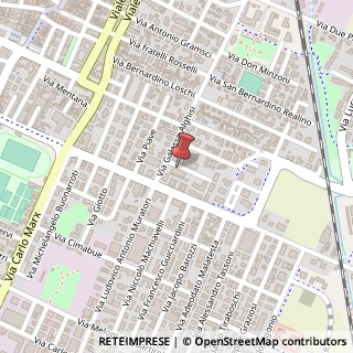 Mappa Via Fernando de Rosa, 2, 41012 Carpi, Modena (Emilia Romagna)