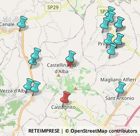 Mappa Via Priocca, 12050 Castellinaldo d'Alba CN, Italia (2.62118)