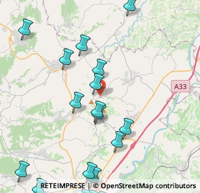 Mappa Via Priocca, 12050 Castellinaldo d'Alba CN, Italia (5.8405)