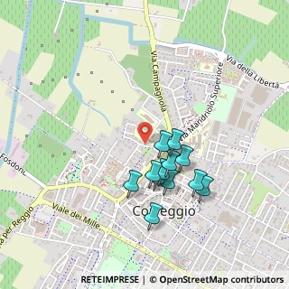 Mappa Via Prati, 42015 Correggio RE, Italia (0.39)