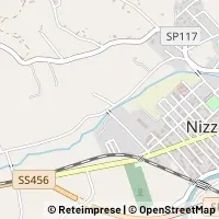 Mapa Nizza Monferrato