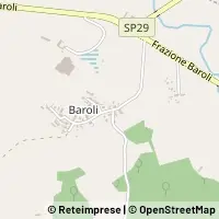 Map Baldissero d'Alba