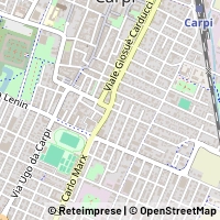 Mapa Carpi