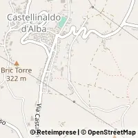 Karte Castellinaldo d'Alba
