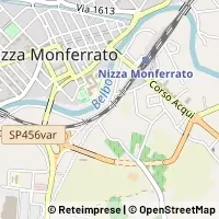 Mapa Nizza Monferrato