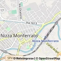 Karte Nizza Monferrato