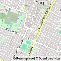Mapa Carpi