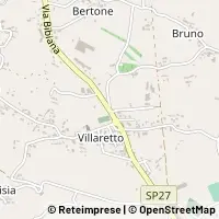 Map Bagnolo Piemonte