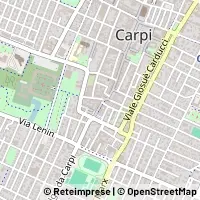 Mapa Carpi