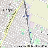 Térkép Carpi