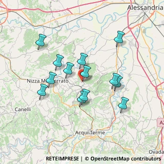 Mappa Via Garibaldi, 14046 Mombaruzzo AT, Italia (6.59692)