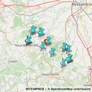 Mappa Via Garibaldi, 14046 Mombaruzzo AT, Italia (6.75353)