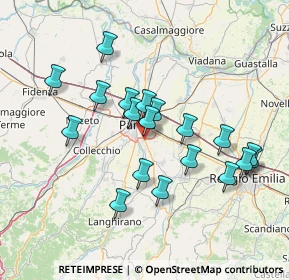 Mappa Str. Casalunga, 43123 Parma PR, Italia (13.66053)