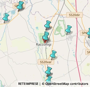 Mappa Corso Regina Elena, 12035 Racconigi CN, Italia (5.44313)