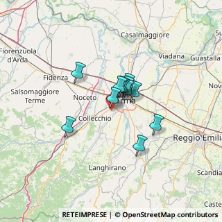 Mappa Str. Vigheffio, 43125 Parma PR, Italia (8.35167)