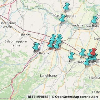 Mappa Str. Vigheffio, 43125 Parma PR, Italia (18.03176)