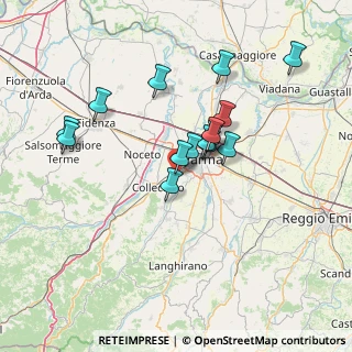 Mappa Via Di Vittorio, 43044 Collecchio PR, Italia (12.39867)