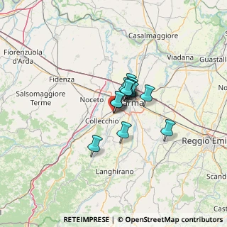 Mappa Via Di Vittorio, 43044 Collecchio PR, Italia (6.87308)