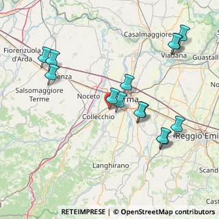 Mappa Via Di Vittorio, 43044 Collecchio PR, Italia (17.29714)