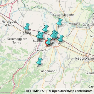 Mappa Via Di Vittorio, 43044 Collecchio PR, Italia (9.4775)