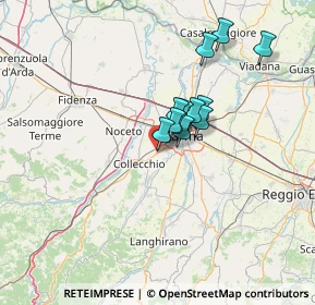 Mappa Via Di Vittorio, 43044 Collecchio PR, Italia (9.43)