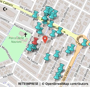 Mappa Via Svizzera, 41012 Carpi MO, Italia (0.11667)