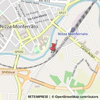 Mappa Via Giuseppe Verdi, 56, 14049 Nizza Monferrato, Asti (Piemonte)